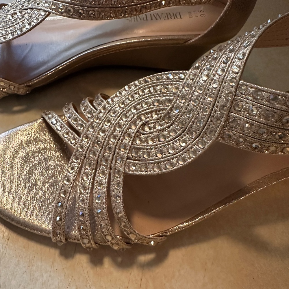 Dream Pairs Silver Strappy Heels - Picture 11 of 14